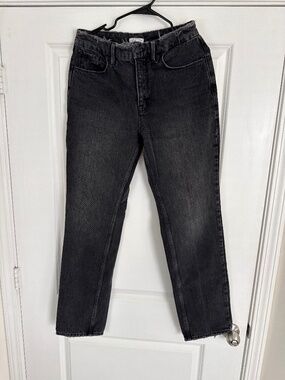 Good American Jeans 90s Icon Straight Leg High Rise